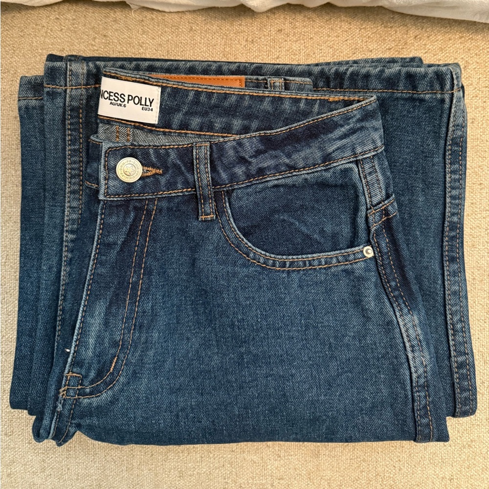 Princess Polly Low Rise Jeans - Picture 3 of 3